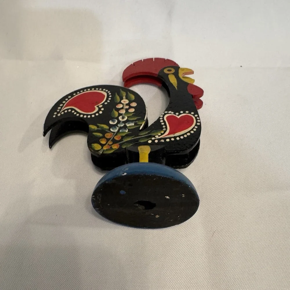 Rooster Letter Or‎ Napkin Holder 7.5
